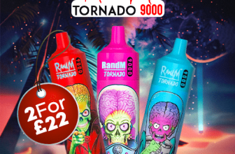 Randm Tornado 9000 2 for £22 @ VapeGala