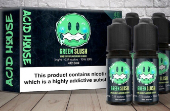 Acid House – Green Slush E-Liquid Review