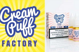 Cream Puff Factory – Strawberry (by Penguin, manufactured by Ruthless) E-Liquid Review