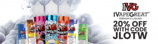 20% Off ALL IVG E-Liquids @ Gourmet E-Liquid